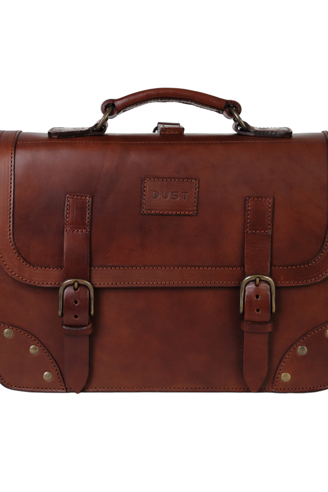 The Dust Company | Briefcase dark brown