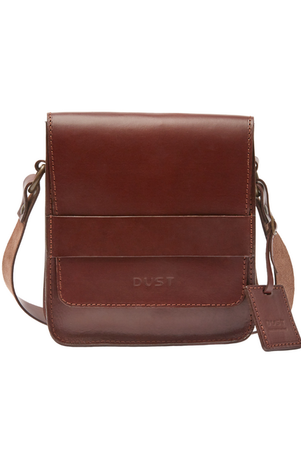 The Dust Company | Shoulder bag Messenger Mod 114 dark brown