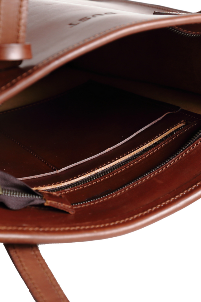 The Dust Company | Tote bag Mod 105 dark brown