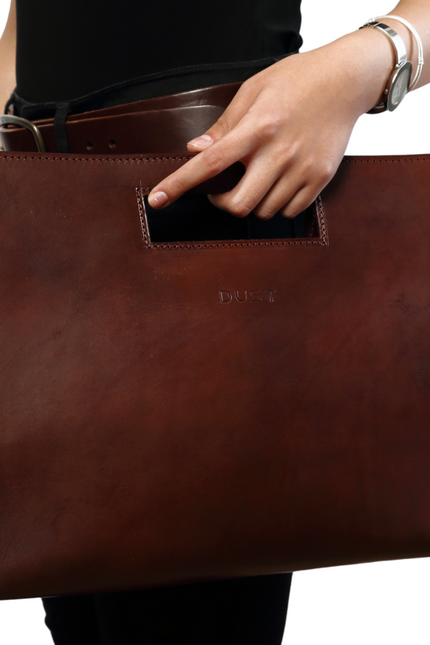 The Dust Company | Tote bag Mod 113 dark brown