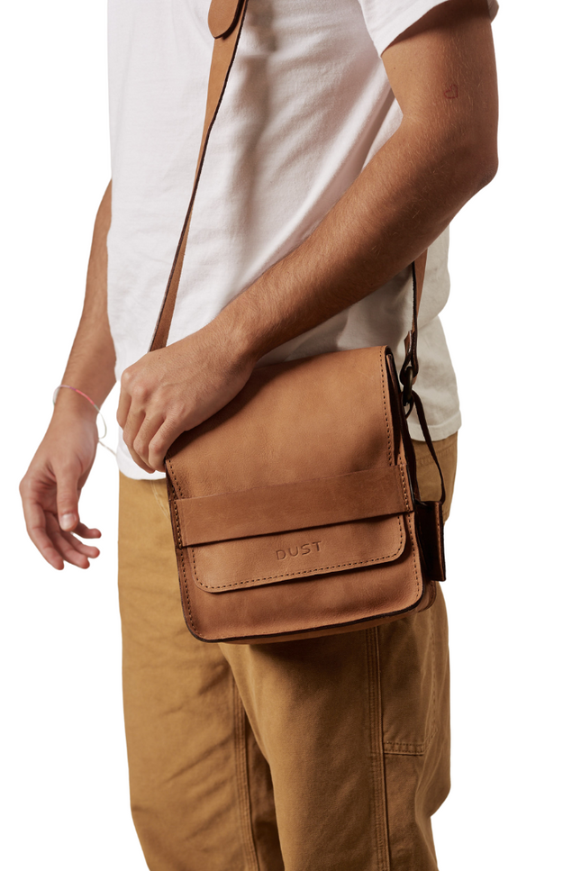 The Dust Company | Shoulder bag Messenger Mod 114 heritage brown