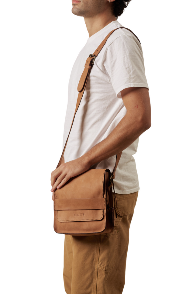 The Dust Company | Shoulder bag Messenger Mod 114 heritage brown