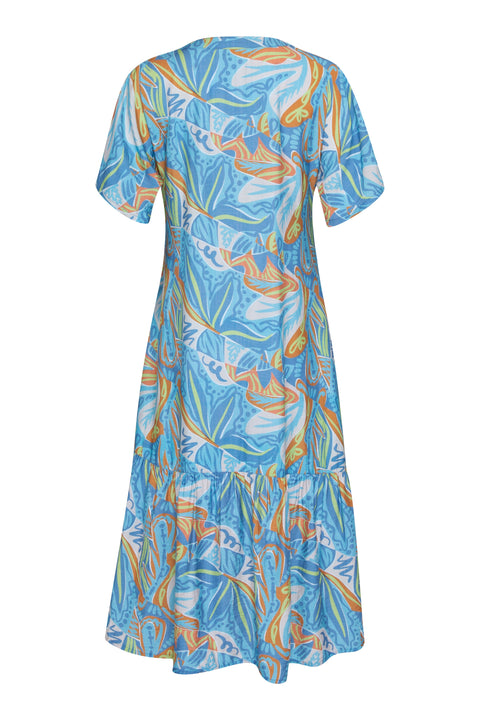 State Of Georgia I THE ELYSIAN MAXI DRESS - PARADISE BLUE