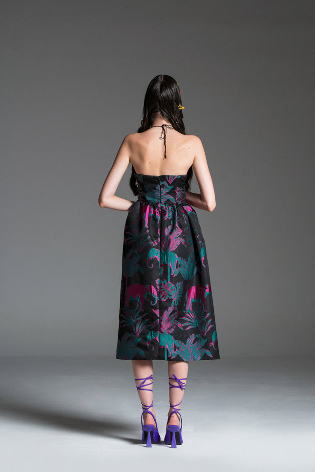 Psychedelic Overdose | Animal Midi Skirt
