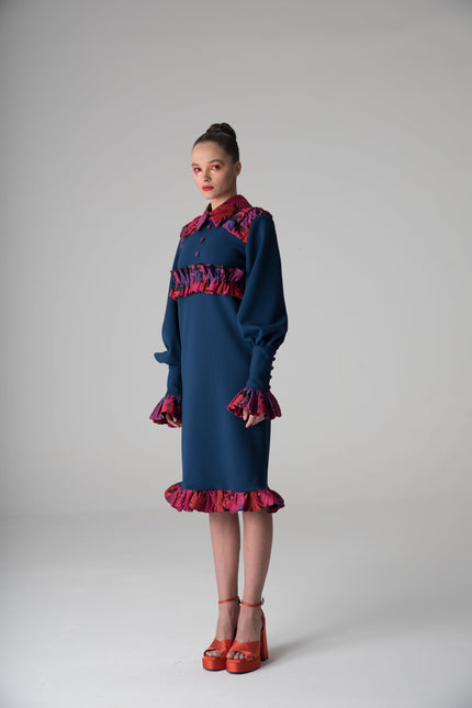 Psychedelic Overdose | Psychedelic Midi Dress