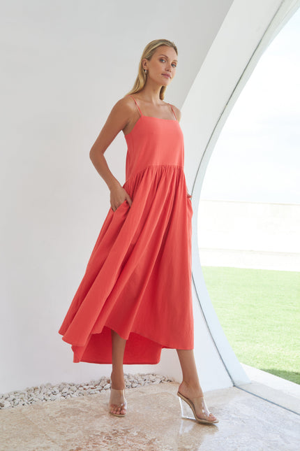 State Of Georgia I THE EVE DRESS - SANGRIA