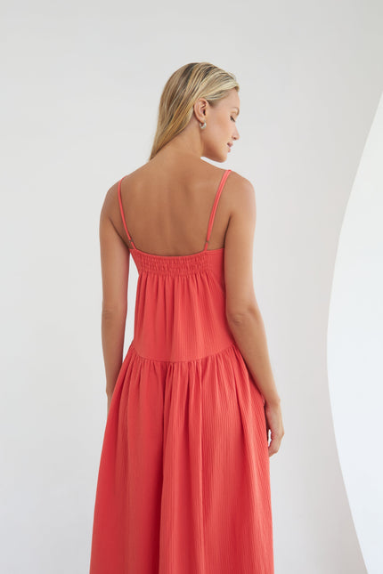 State Of Georgia I THE EVE DRESS - SANGRIA