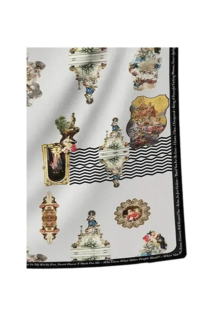 Scarf - Sicily Dirty White