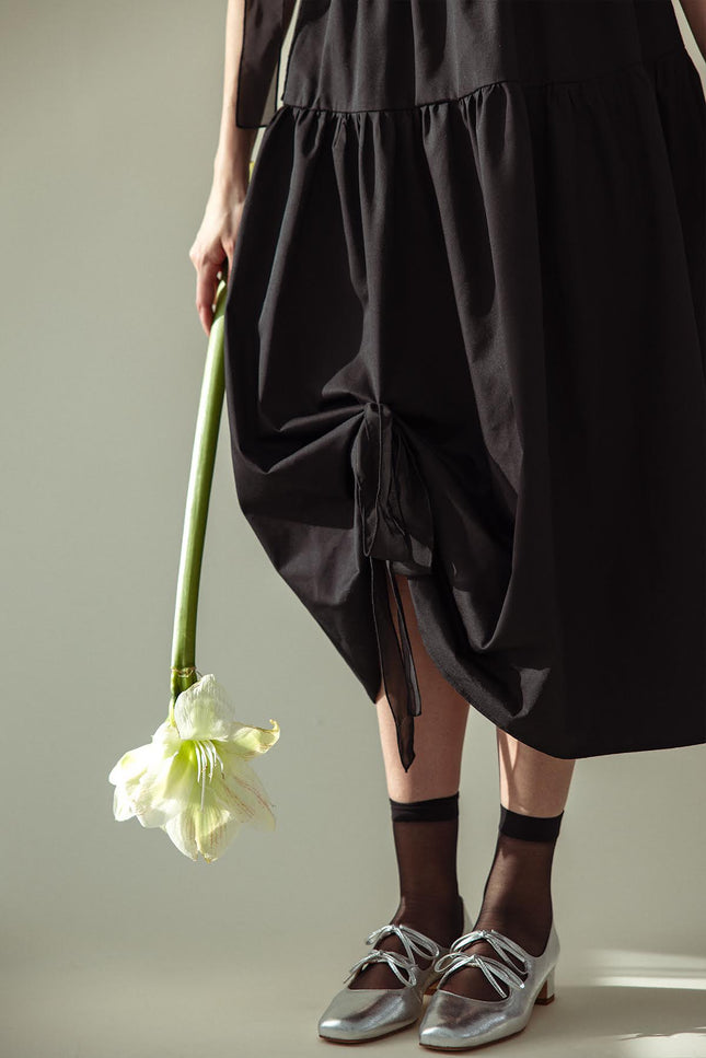 Pat Sege | Sukienka Midi Midnight Bow