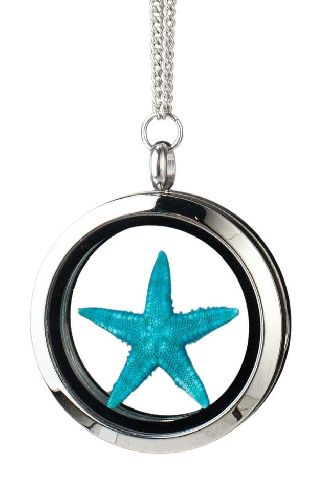 My Little Nature I Healing Starfish Amulet – Turquoise Starfish Under Glass