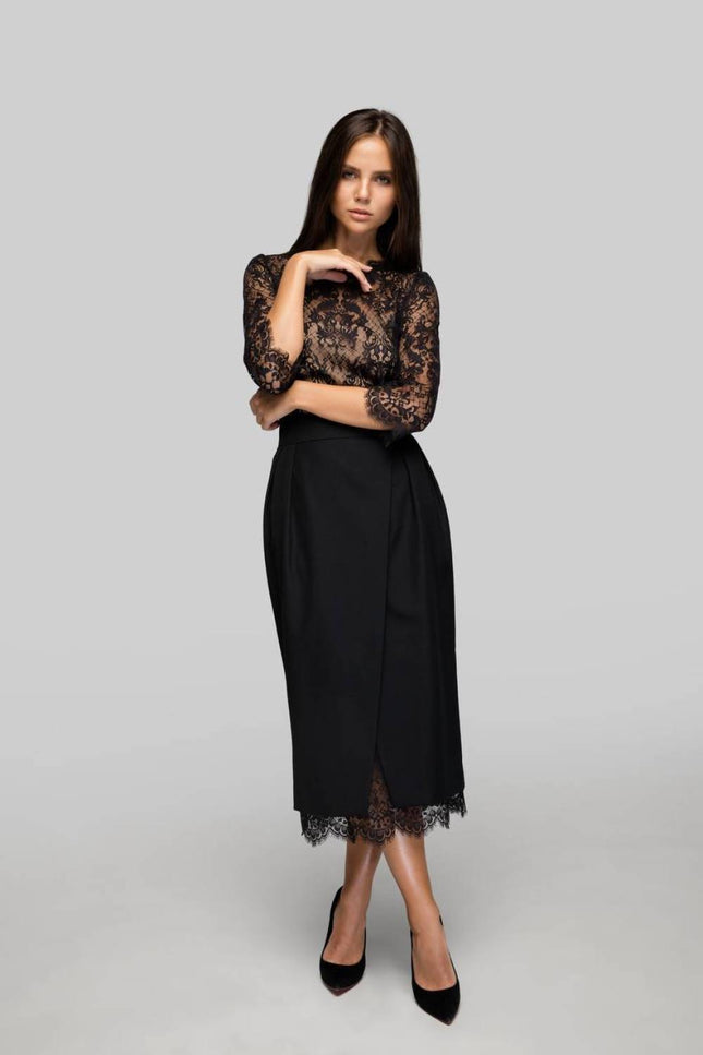 Kolosova | Lace Dress Midi