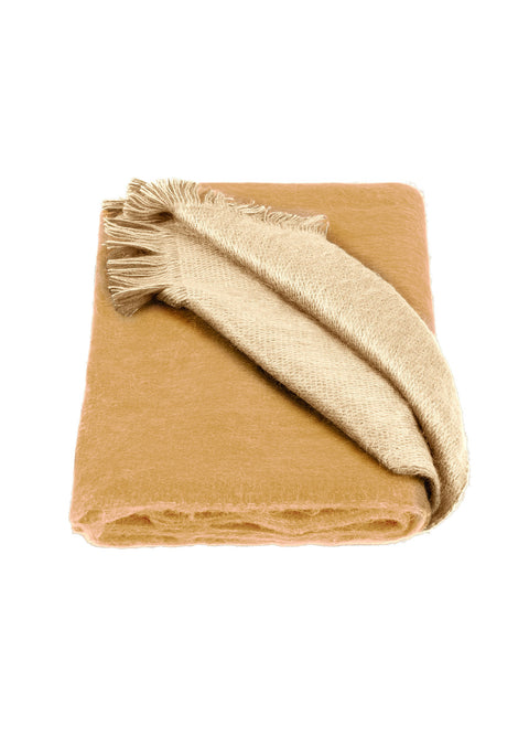 Alpaca Loca | Double Scarf Ocher / Natural