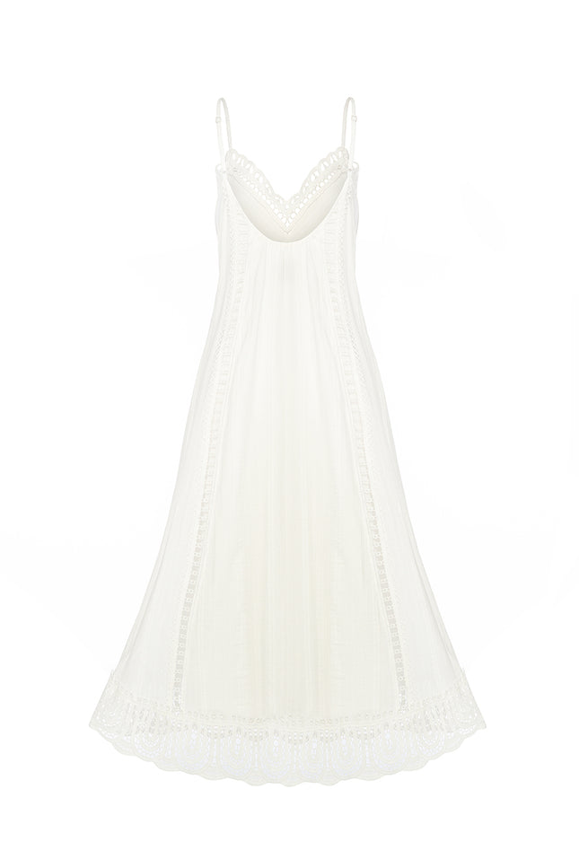 Petra Petrova | Embroidered Cotton Summer Dress With Bolero