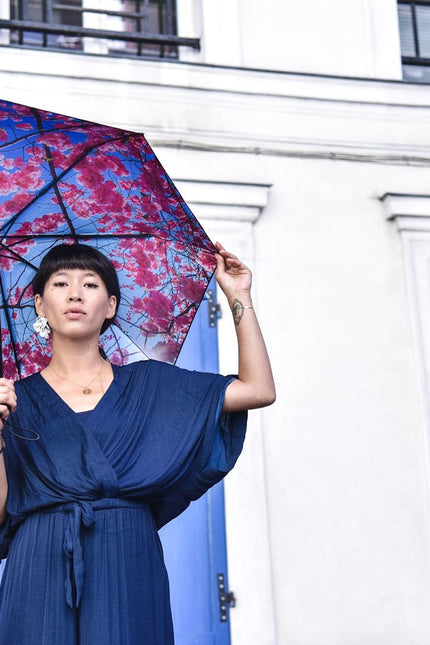 Cherry Blossom Umbrella – Elegance, Windproof & UPF50+.