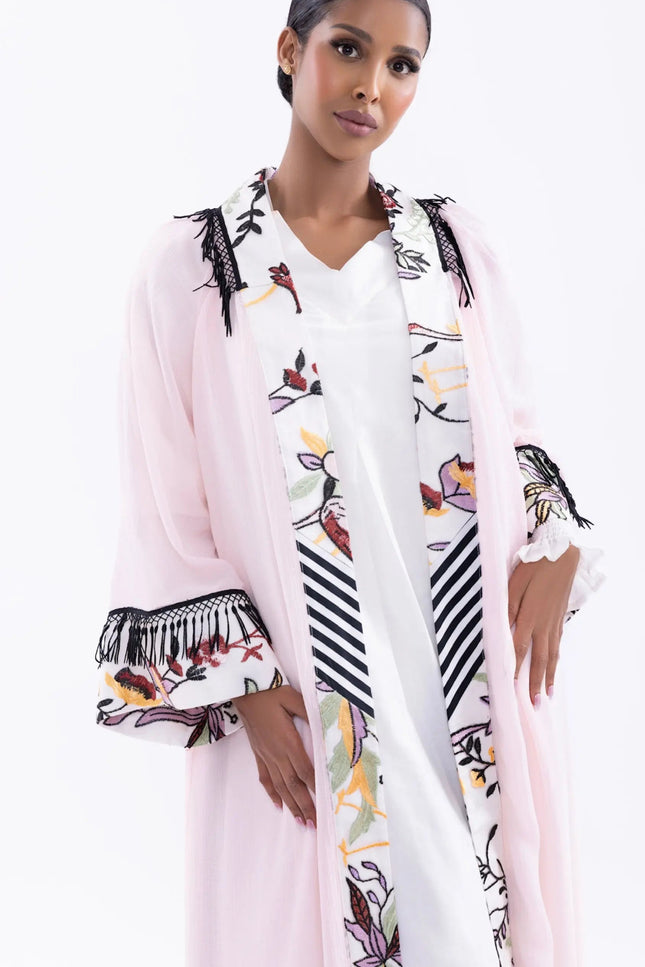 Mary&Mary | Pink Panther rose pink Kimono
