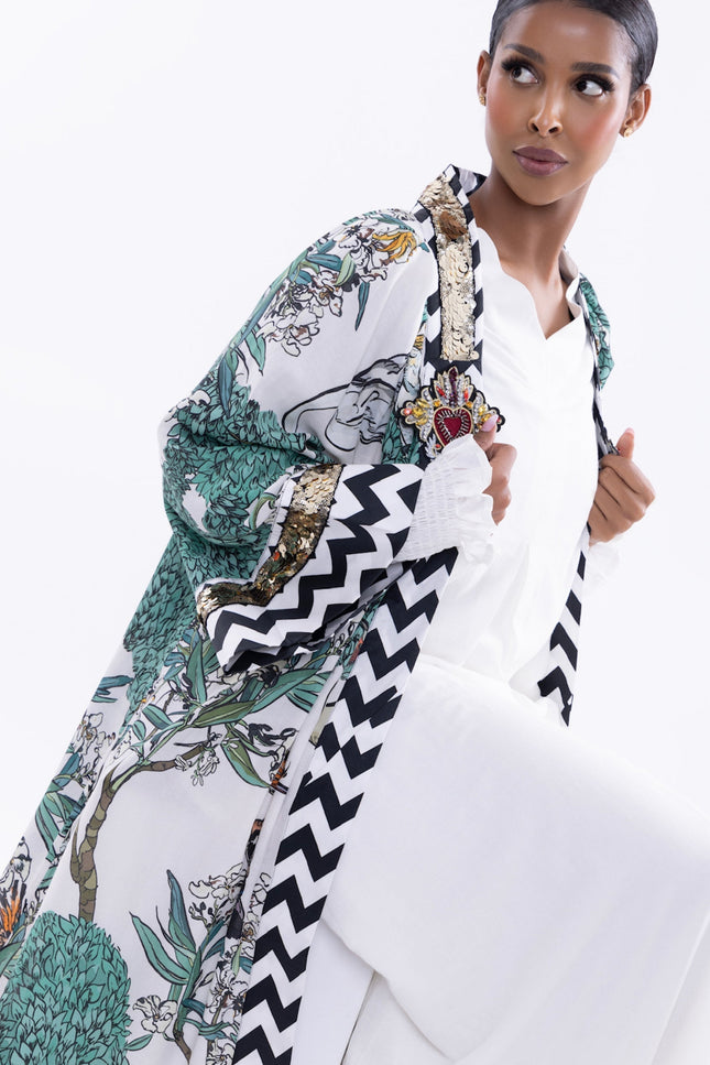 Mary&Mary | Tala Jardin Maxi Kimono