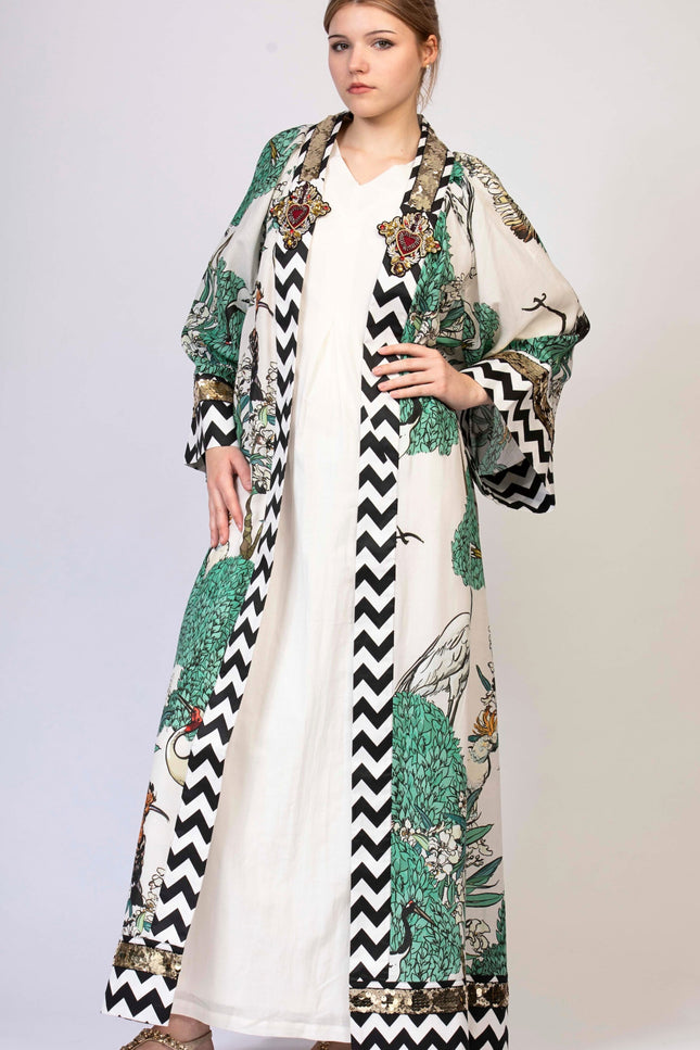 Mary&Mary | Tala Jardin Maxi Kimono