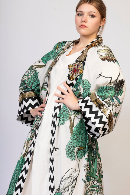 Mary&Mary | Tala Jardin Maxi Kimono