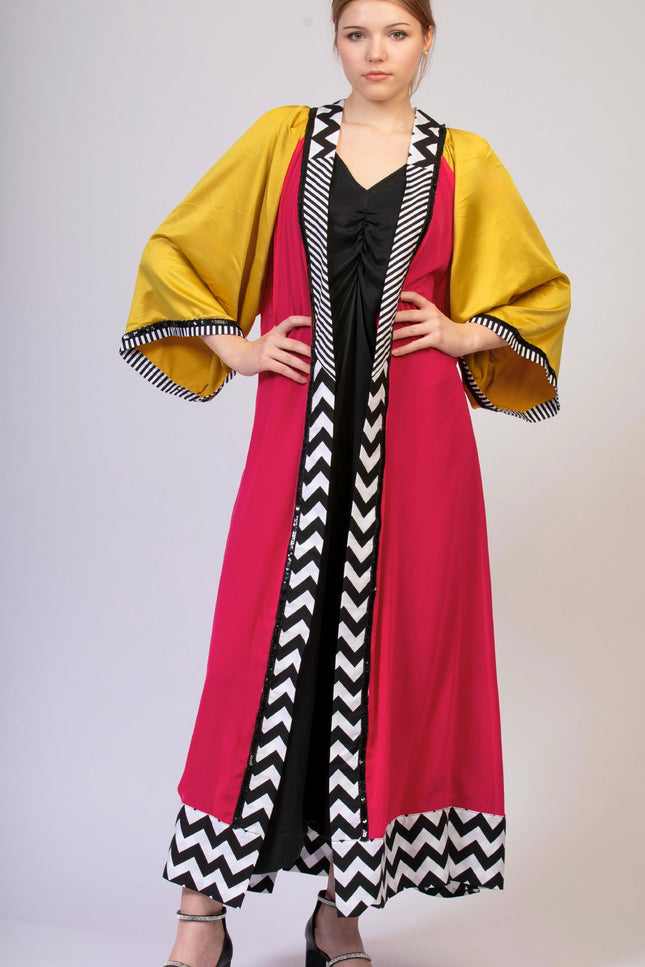 Mary&Mary | Silk Siren pink Kimono