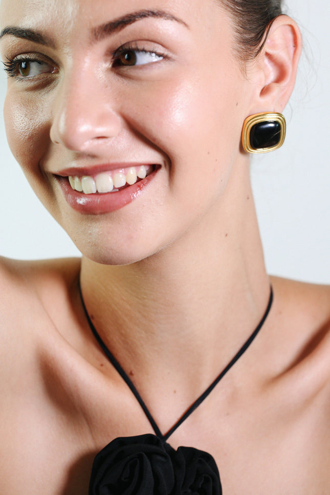 Miss Cecilia | Midnight Luxe Ear Studs