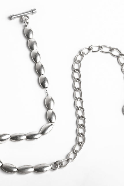 Yelli Jewels | Bransoletka 2 w 1 Xtra Coffee i naszyjnik z łańcuszkiem