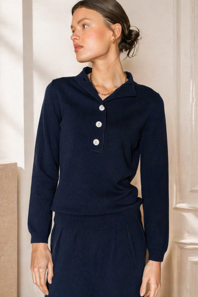 Bel Cashmere | Jersey Emi marino