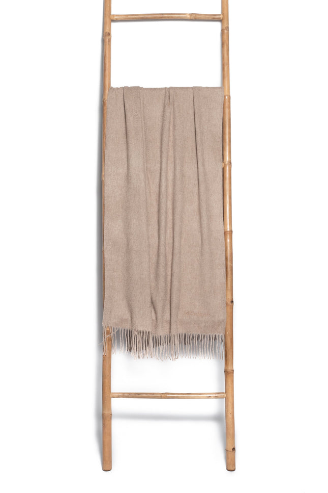 Bel Cashmere | Estola/ Bufanda grande con flecos orgánica