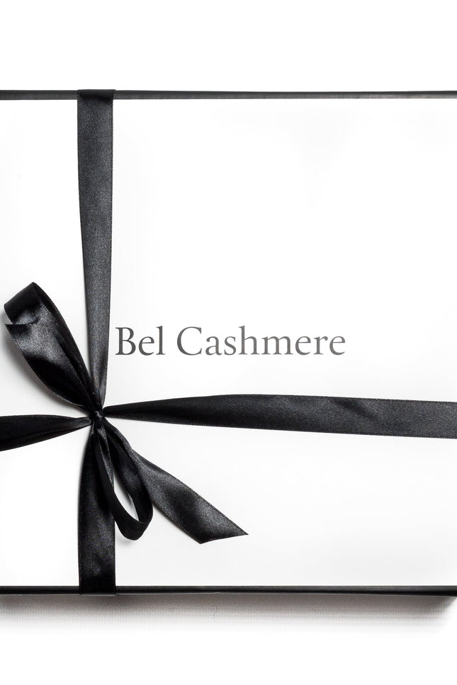 Bel Cashmere | Fular ultra fino de cashmere negro