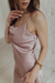 Etanna | Natural Silk Midi Slip Dress Powder Pink