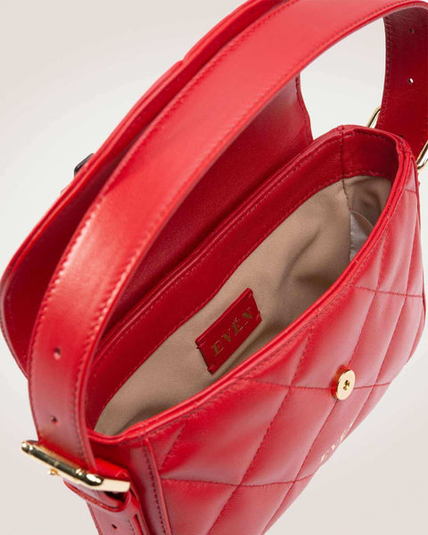 EVÉN I Kate Baguette Mini Bag - Red