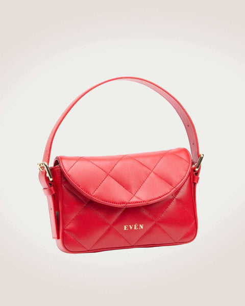 EVÉN I Kate Baguette Mini Bag - Red
