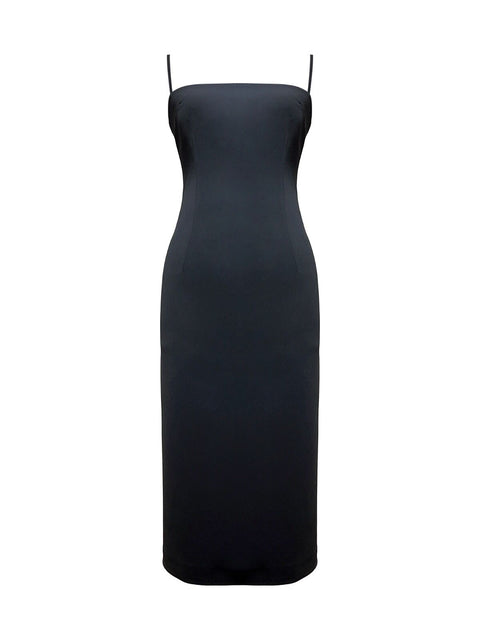 Nazli Ceren | Sukienka midi Miles czarna