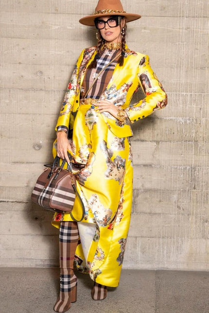 Custom-Made Evening Skirt - Special Print