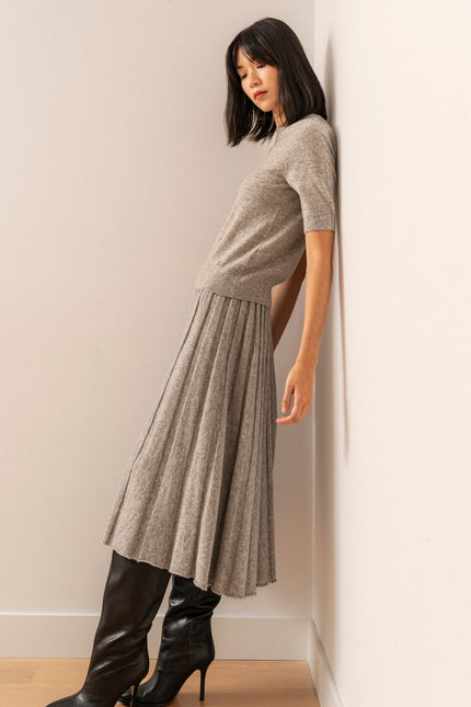 Falda Julietta gris