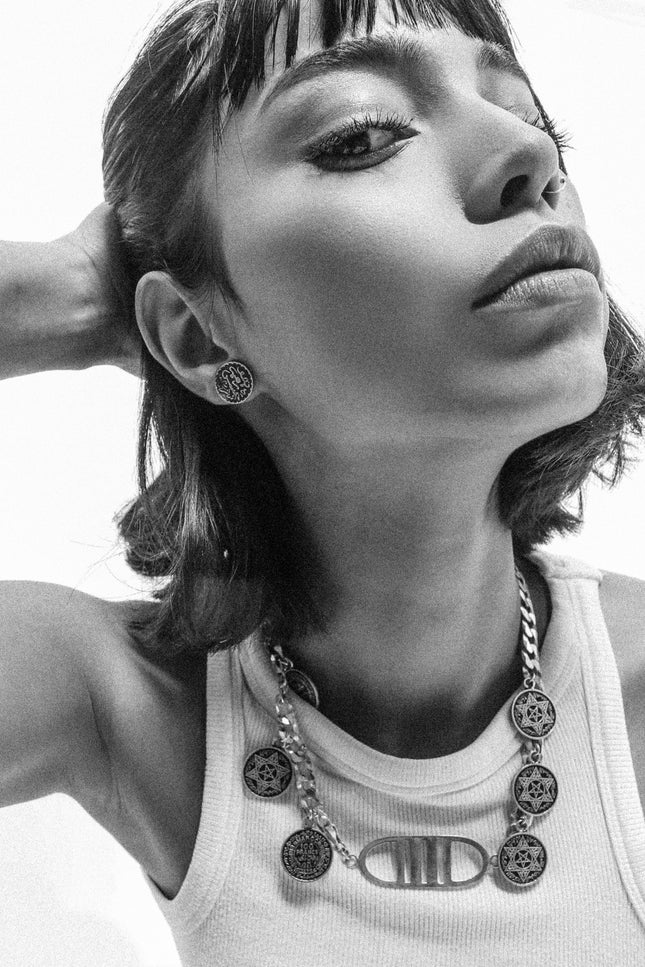 Yelli Jewels | Tribal Coins Chain Necklace