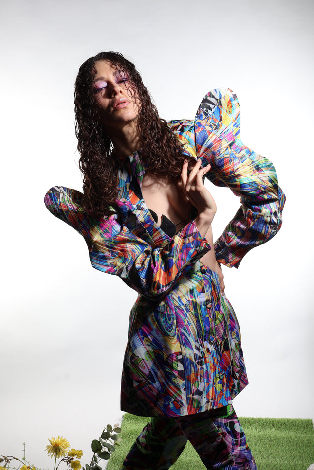 Psychedelic Overdose | Butterfly Jacket multicolor
