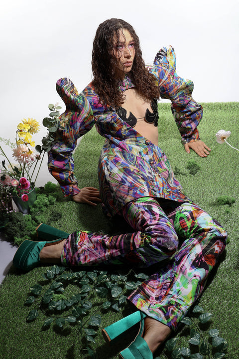 Psychedelic Overdose | Butterfly Jacket multicolor