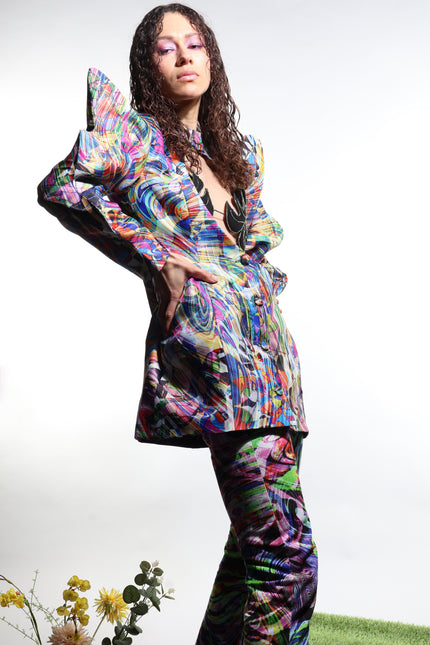 Psychedelic Overdose | Kurtka Butterfly wielokolorowa