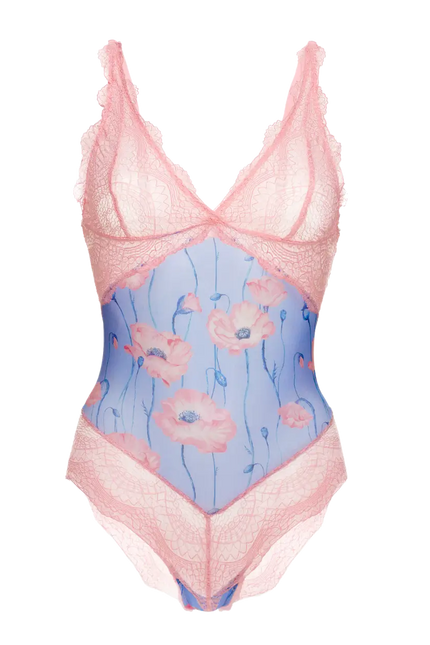 Luciela | PINK POPPY LACE BODYSUIT