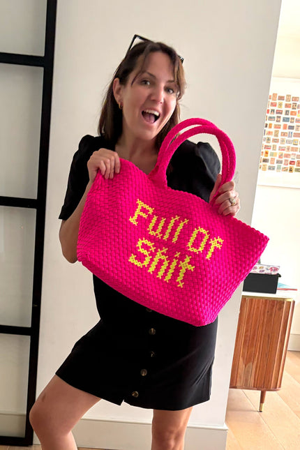 Lilly Loves | New Pink Full Of Shit Handbag