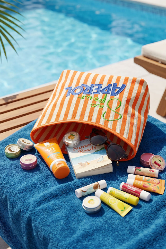 Lilly Loves | Orange Sac Pour Aperol Summer Bag