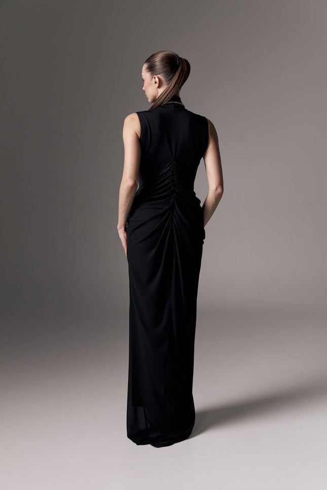 Kolosova | High-Cut Bodysuit Dress