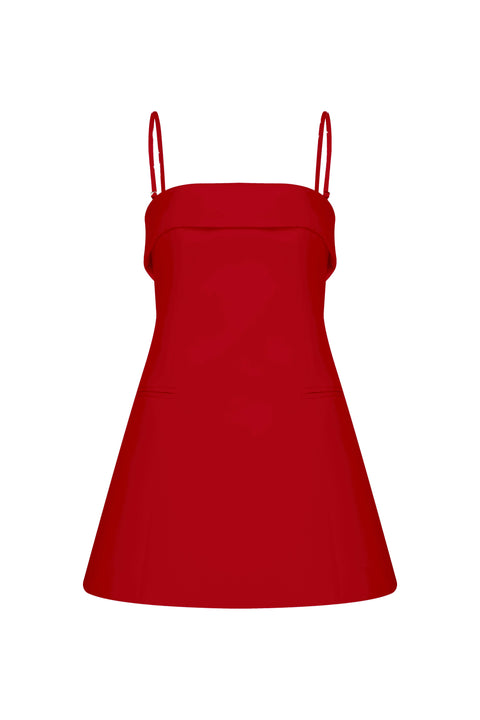 Nazli Ceren | Gaia Mini Dress red