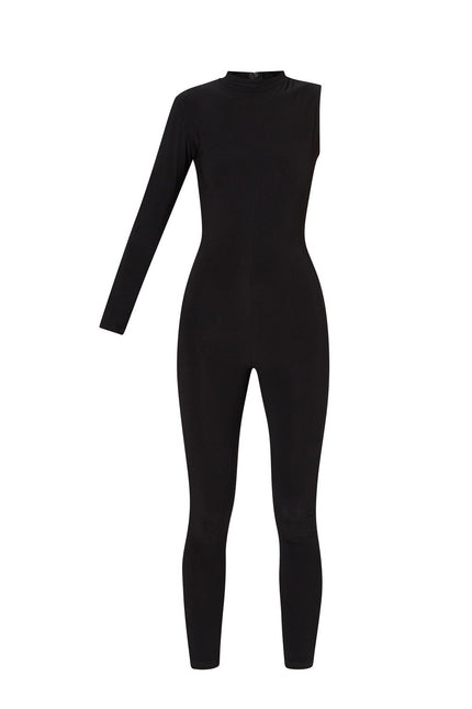 Liaaram | Asymmetrical Long-sleeved Jumpsuit