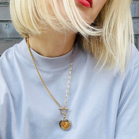 My Little Nature I Naszyjnik z bursztynami