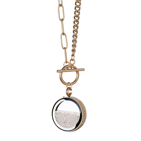 My Little Nature I Naszyjnik z piaskiem plażowym