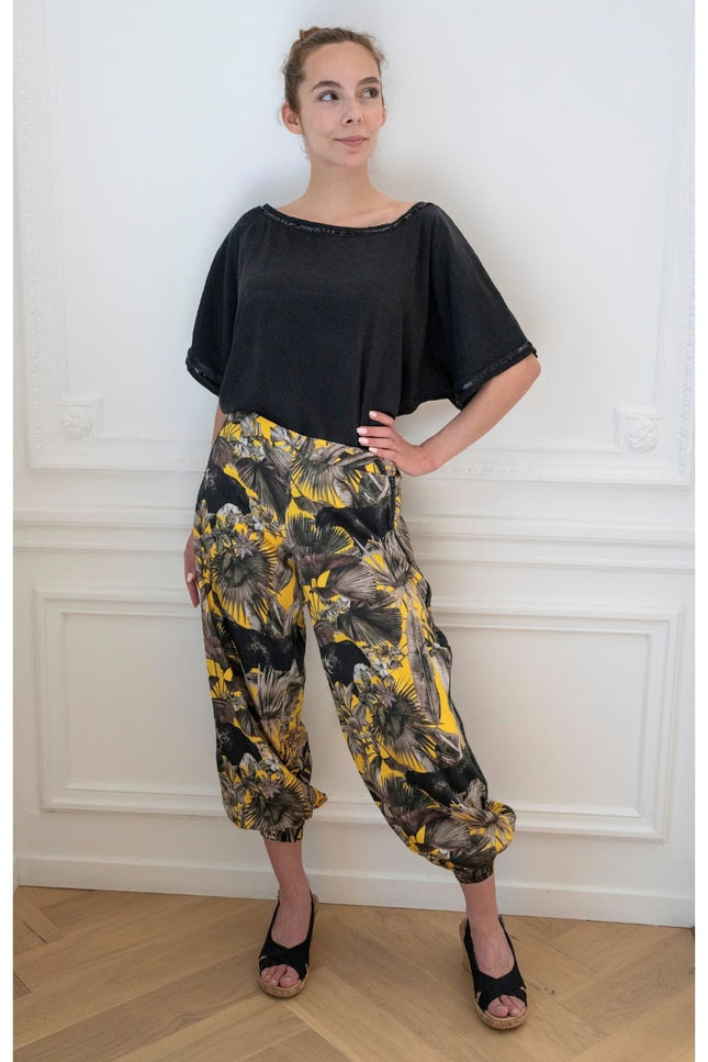 Mary&Mary | Golden Jungle long Pants