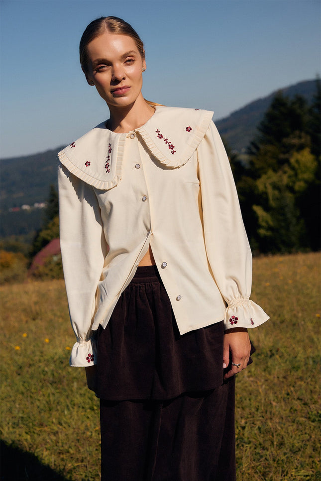 Pat Sege | Lusia embroided shirt