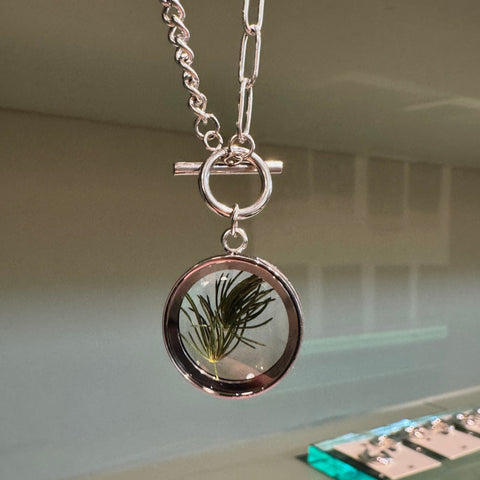 My Little Nature I Pine Needles Necklace – Handmade Ethical Jewelry Inspired by Nature's Eternal Youth