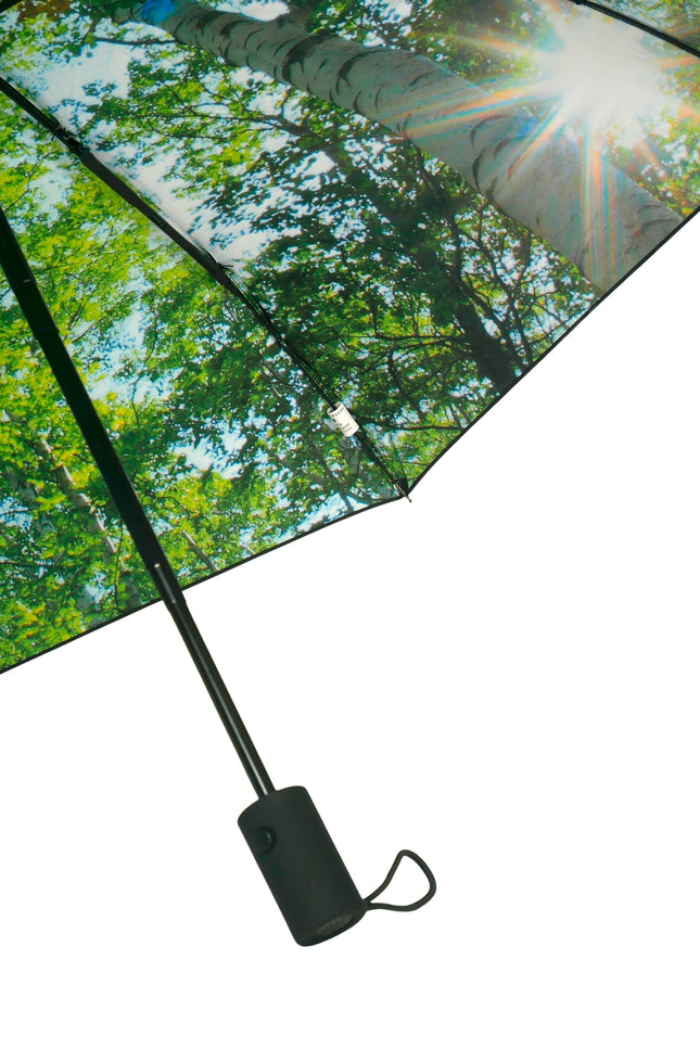 Forest Umbrella – Natural Elegance, Windproof & UPF50+.